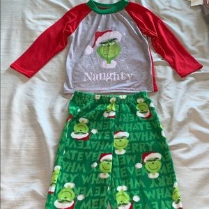 Grinch pajamas